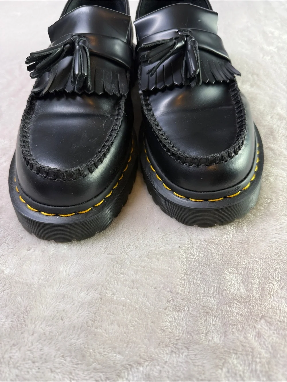 ⭐️Dr. Martens Adrian Bex Smooth Leather Tassel Loafers Black Size US Men 11 NWOB